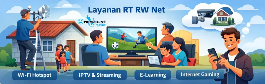 Layanan RT RW Net PRIMADONA Net Layanan RT RW Net PRIMADONA Net