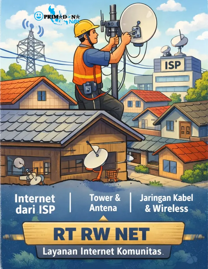 peluang usaha rt rw net legal melalui internet dedicated primadona net