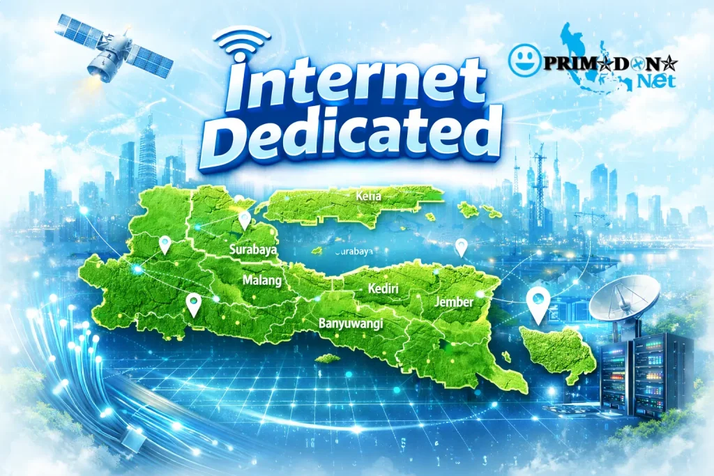 Internet Dedicated Jatim - Jawa Timur PRIMADONA Net