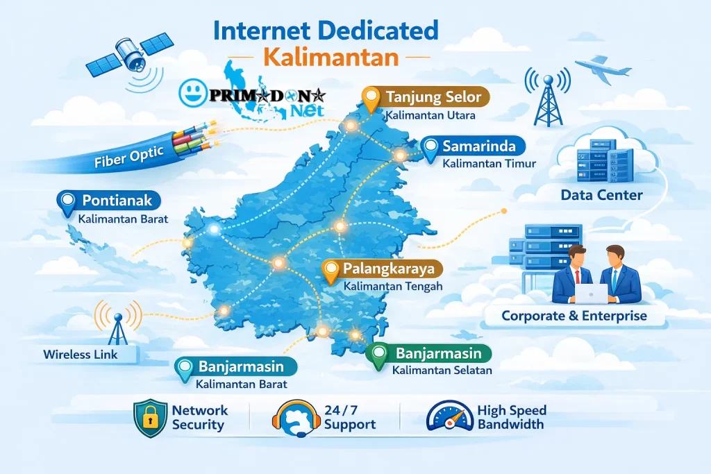 Internet-Dedicated-Kalimantan-Samarinda-Balikpapan-Pontianak-Banjarmasin-Palangkaraya-Tanjung-Selor-PRIMADONA-Net