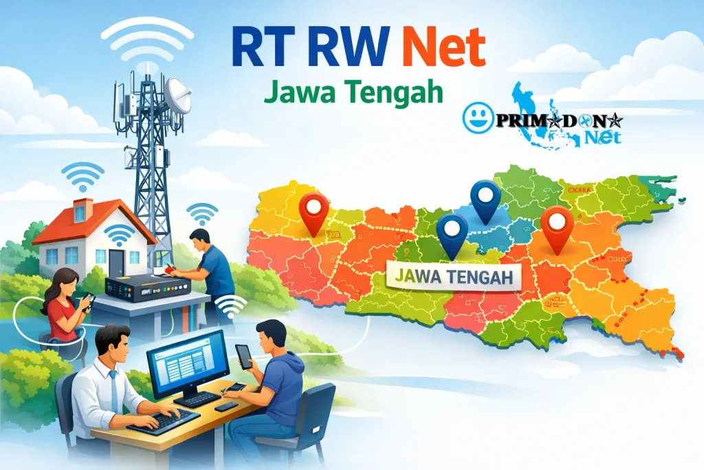 RT RW Net Jateng (Jawa Tengah) PRIMADONA Net
