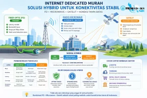 layanan internet dedicated murah dan solusi hybrid primadona net