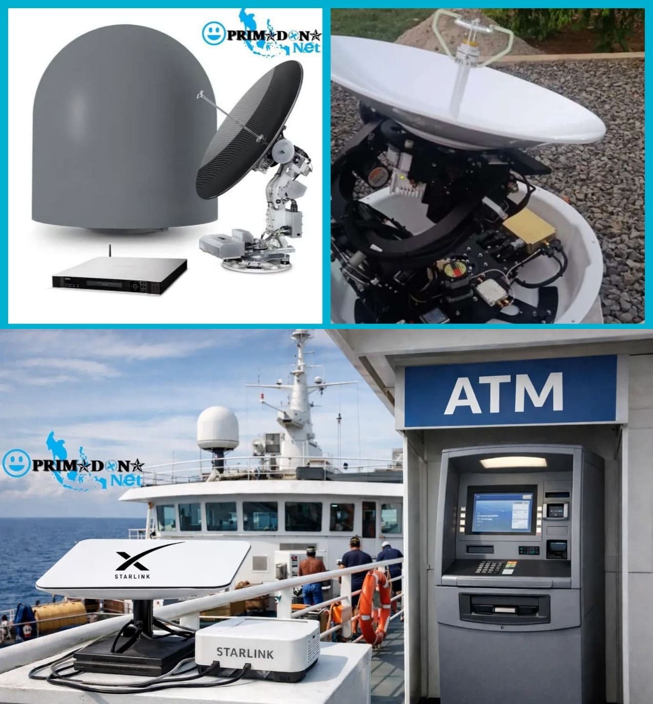 instalasi VSAT Kapal untuk kebutuhan internet di kapal