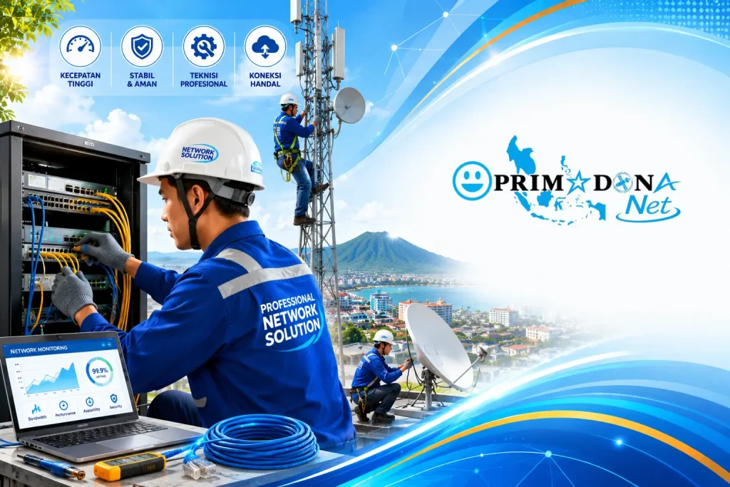 Instalasi Jaringan Internet PRIMADONA Net