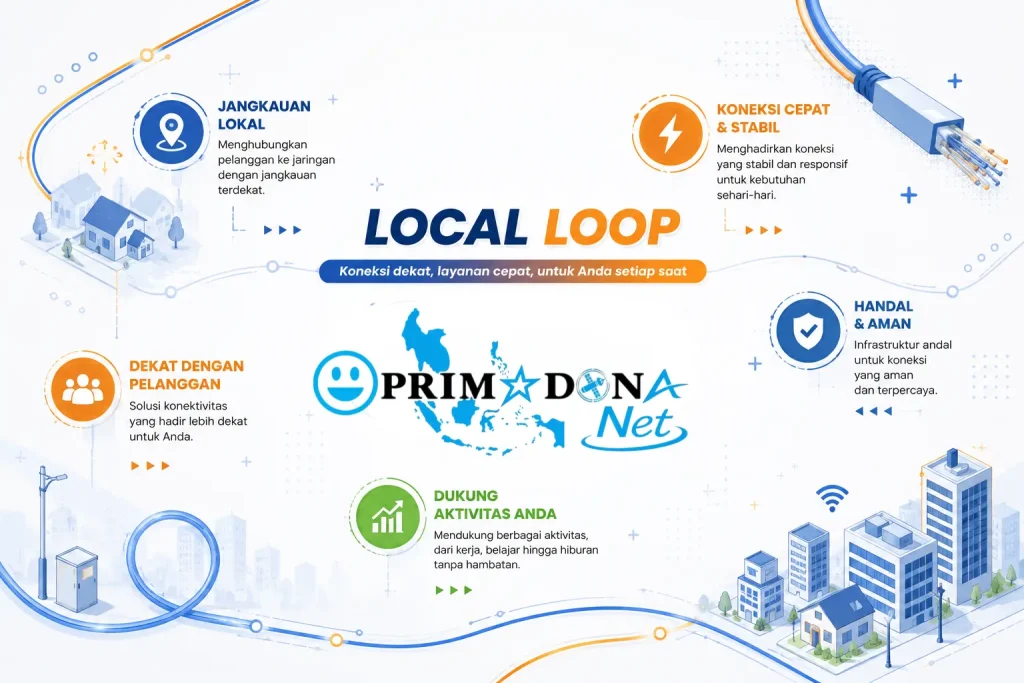 layanan Local Loop PRIMADONA Net