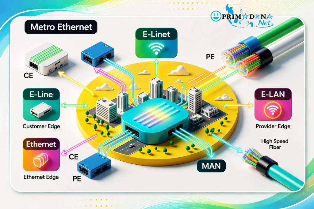 tarif metro ethernet PRIMADONA Net