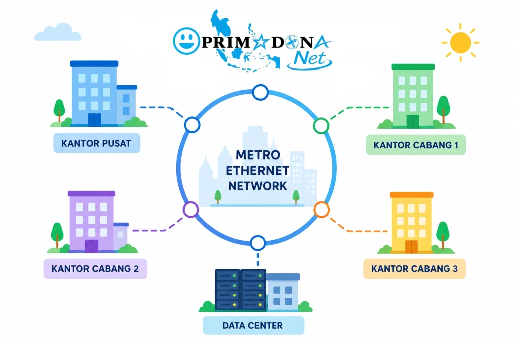 biaya metro e - biaya metro ethernet PRIMADONA Net